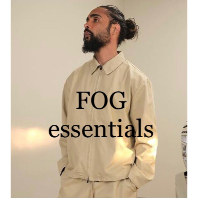 FEAR OF GOD(フィアオブゴッド)のFOG essentials twill jacket S size メンズのジャケット/アウター(ブルゾン)の商品写真