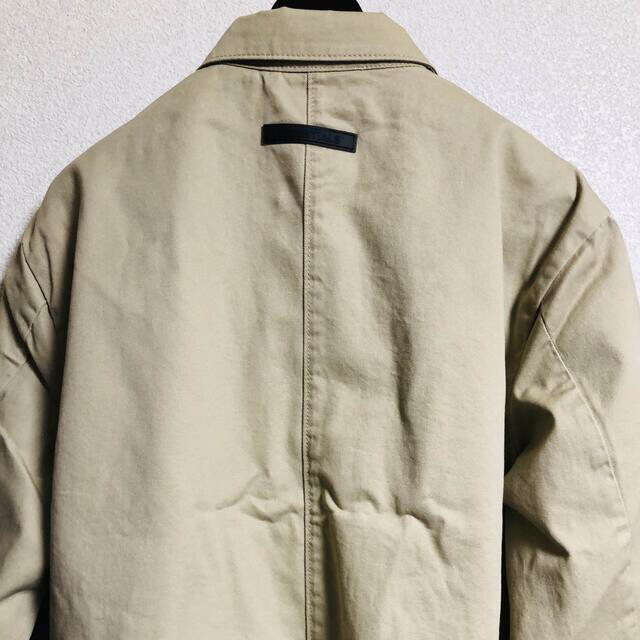 FEAR OF GOD(フィアオブゴッド)のFOG essentials twill jacket S size メンズのジャケット/アウター(ブルゾン)の商品写真