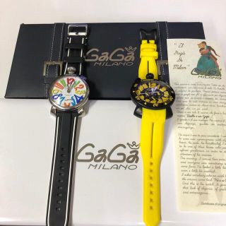 GaGa MILANO - ガガミラノ 48mm 断捨離特価 バラ売り不可の通販｜ラクマ