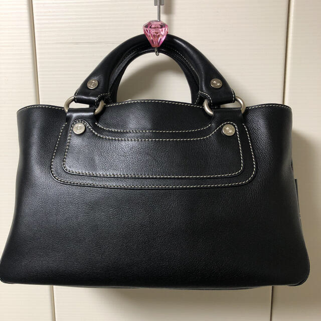 国内正規品 《極美品》現行 CELINE ブギーバッグ 本革 黒 付属品完備