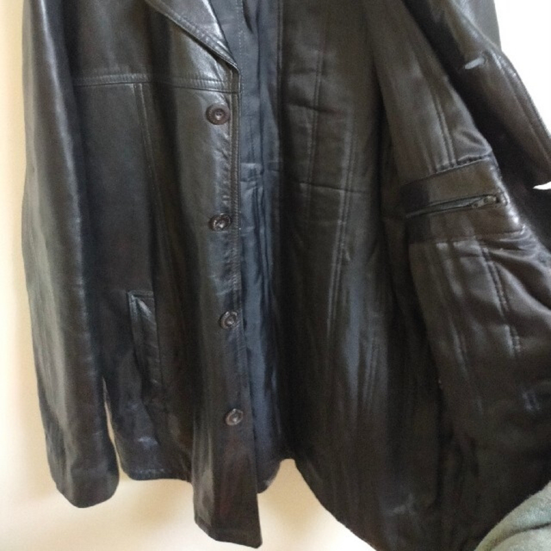 ラム レザージャケット vent couvert ヴァンクヴェール hiphop メンズのジャケット/アウター(レザージャケット)の商品写真
