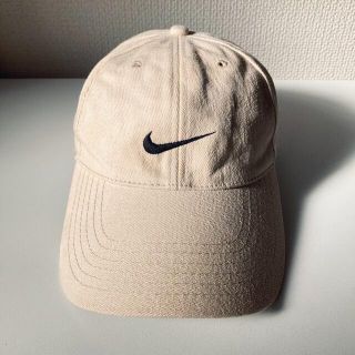 ナイキ(NIKE)の'90s NIKE 銀タグ cap beige 希少カラー (キャップ)
