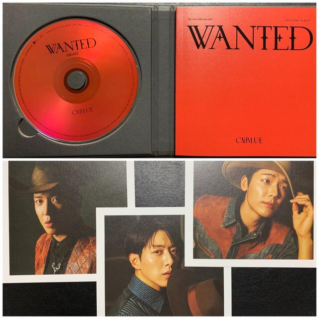 CNBLUE(シーエヌブルー)のCNBLUE WANTED 韓国9thミニアルバム DEADver. ジョンシン エンタメ/ホビーのCD(K-POP/アジア)の商品写真