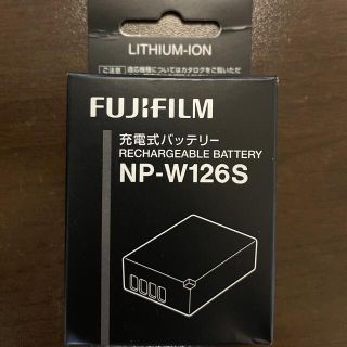 フジフイルム(富士フイルム)のFUJIFILM 富士フィルム　NP-W126S 新品未使用(バッテリー/充電器)