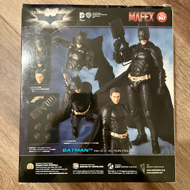 MEDICOM TOY(メディコムトイ)のMAFEX ダークナイト バットマン エンタメ/ホビーのフィギュア(アメコミ)の商品写真