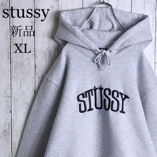 《STUSSY》00s'old stussy ビッグシルエットスウェット　黒×紫