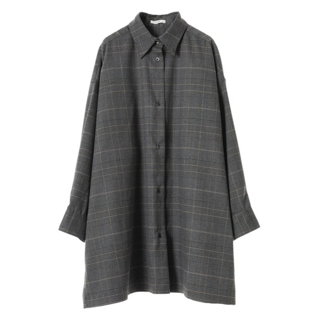 STUDIOUS(ステュディオス)の【新品】CLANE クラネ / BACK FRILL CHECK SHIRTS レディースのトップス(シャツ/ブラウス(長袖/七分))の商品写真