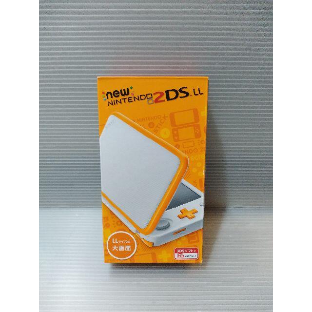 ニンテンドー2DS(ニンテンドー2DS)の未使用 ニンテンドー 2DS LL ホワイト×オレンジ Nintendo エンタメ/ホビーのゲームソフト/ゲーム機本体(携帯用ゲーム機本体)の商品写真