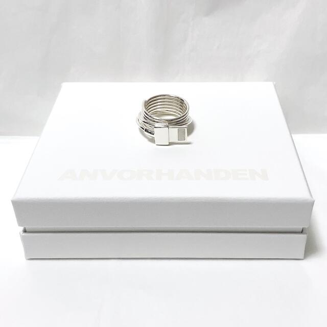 【試着のみ】ANVORHANDEN LIGHTNING RING シルバー レディースのアクセサリー(リング(指輪))の商品写真