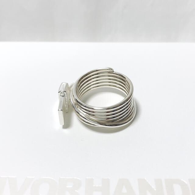 【試着のみ】ANVORHANDEN LIGHTNING RING シルバー レディースのアクセサリー(リング(指輪))の商品写真