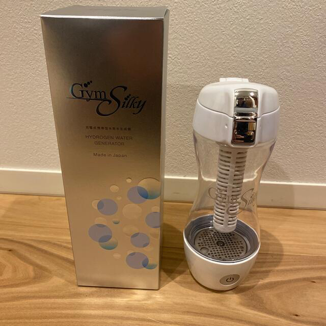 ジームス　シルキー　Gyms Silky 充電式　携帯型　水素水　生成器