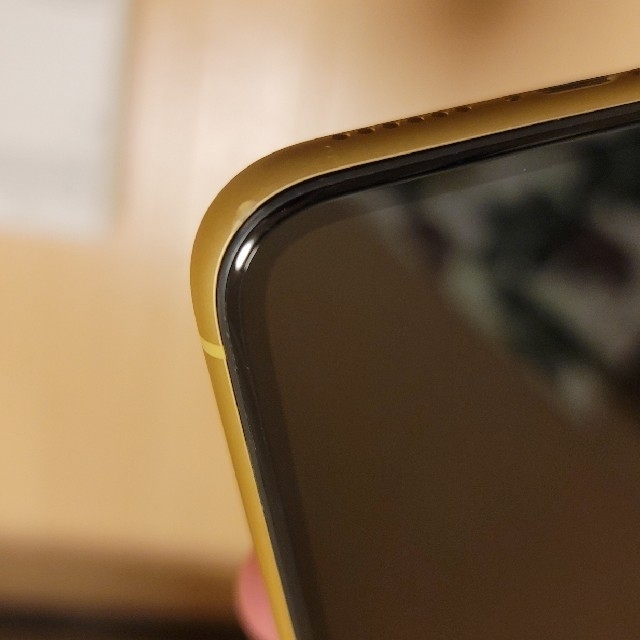 iPhone(アイフォーン)のApple iPhone XR 64GB Yellow SIMフリー スマホ/家電/カメラのスマートフォン/携帯電話(スマートフォン本体)の商品写真