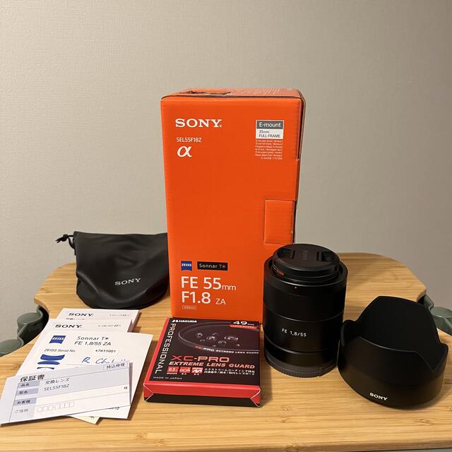 美品】Sonnar T* FE 55mm F1.8 ZA SEL55F18Z 沸騰ブラドン aulicum.com ...