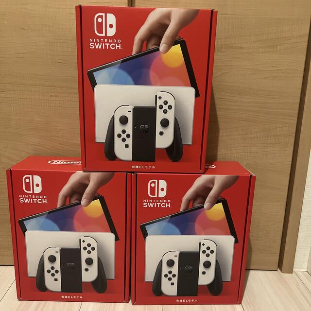 Nintendo Switch 有機ELモデル　ホワイト  ◼️新品 3台セット