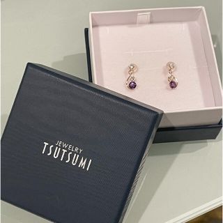 ジュエリーツツミ(JEWELRY TSUTSUMI)の新品未使用!TSUTSUMI＊アメジストピアス(ピアス)