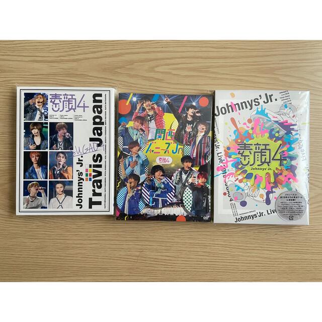 素顔4 TravisJapan盤、関西ジャニーズJr.盤、通常盤Johnny