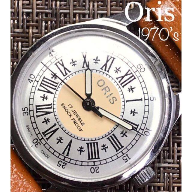 極美品 ORIS オリス スイス 製 1970’s腕時計 手巻き メンズ