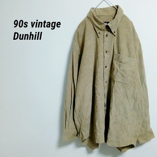 ダンヒル(Dunhill)の90s vintage Dunhill　ダンヒル　コーデュロイシャツ(シャツ)