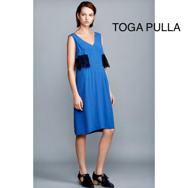 TOGA(トーガ)のTOGA PULLA トーガ レーヨンドレス レディースのワンピース(ひざ丈ワンピース)の商品写真