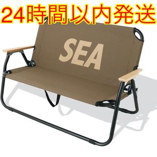 WIND AND SEA FOLDING CHAIR (2S) / BROWN(テーブル/チェア)