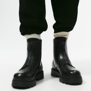 ドクターマーチン(Dr.Martens)のZARA フロントジップ ブーツ(ブーツ)