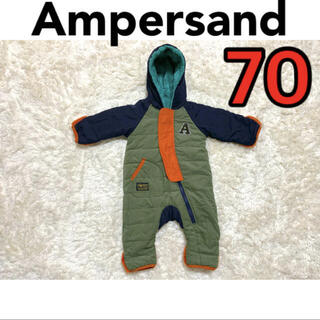 アンパサンド(ampersand)のAmpersand  ベビー服  ジャンプスーツ　カバーオール　70(カバーオール)