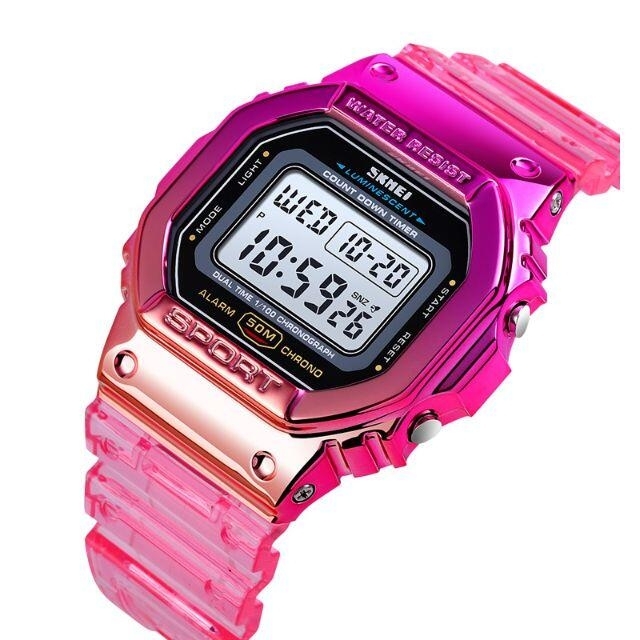 SKMEI 腕時計1622　G-SHOCK DW-5600互換 メンズの時計(腕時計(デジタル))の商品写真