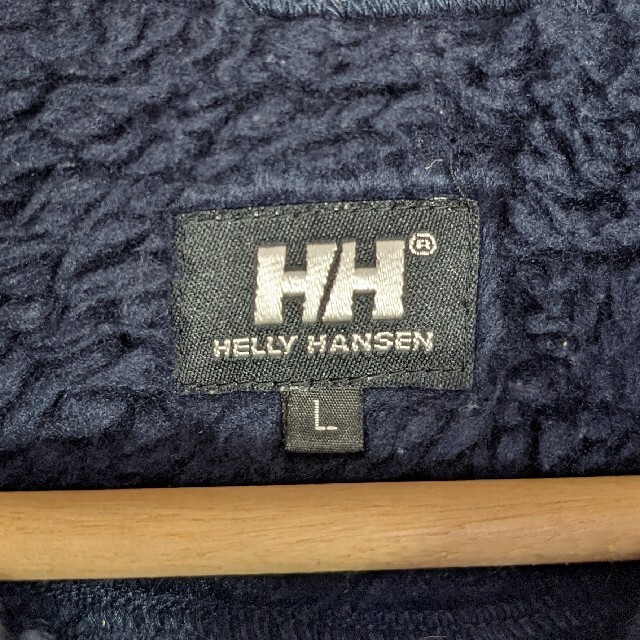 HELLY HANSEN(ヘリーハンセン)のビンテージ Helly Hansen ボアフリースパーカー ネイビー/紺色 メンズのジャケット/アウター(マウンテンパーカー)の商品写真