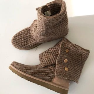 アグ(UGG)のUGG アグCLASSIC CARDY ニットブーツ  (ブーツ)