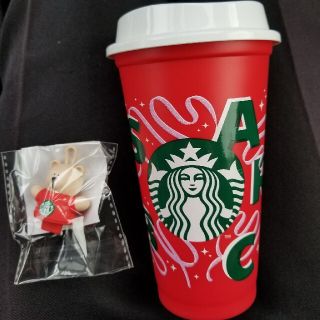 スターバックスコーヒー(Starbucks Coffee)のスタバ　リユーザブルカップ　キャップ(キャラクターグッズ)