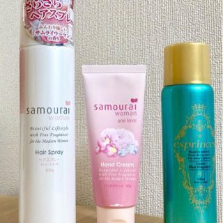 サムライウーマン ヘアスプレー ハンドクリーム　グロッシーヘアフレグランス(ヘアケア)