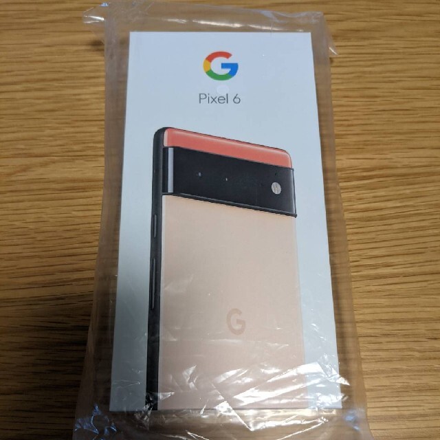 Google Pixel6 Kinda Coral 128 GB 未使用未開封