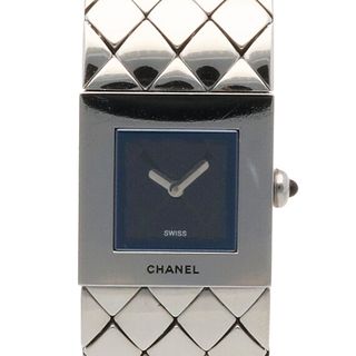 稼働品! CHANEL☆シャネル マトラッセ レディース 腕時計