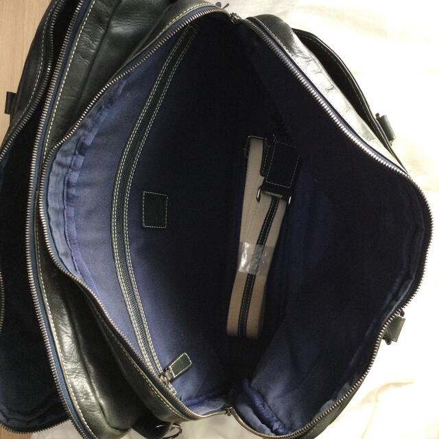 Kitamura(キタムラ)のキタムラのオールレザーバック（ショルダーベルト未使用付き） メンズのバッグ(ビジネスバッグ)の商品写真