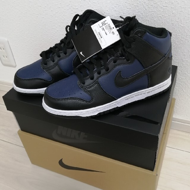 新品未使用 NIKE×FRAGMENT DUNK HIGH フラグメント