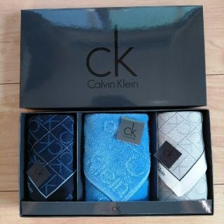 シーケーカルバンクライン(ck Calvin Klein)のCK　ハンカチ　タオルハンカチ　3枚セット　ギフト(その他)