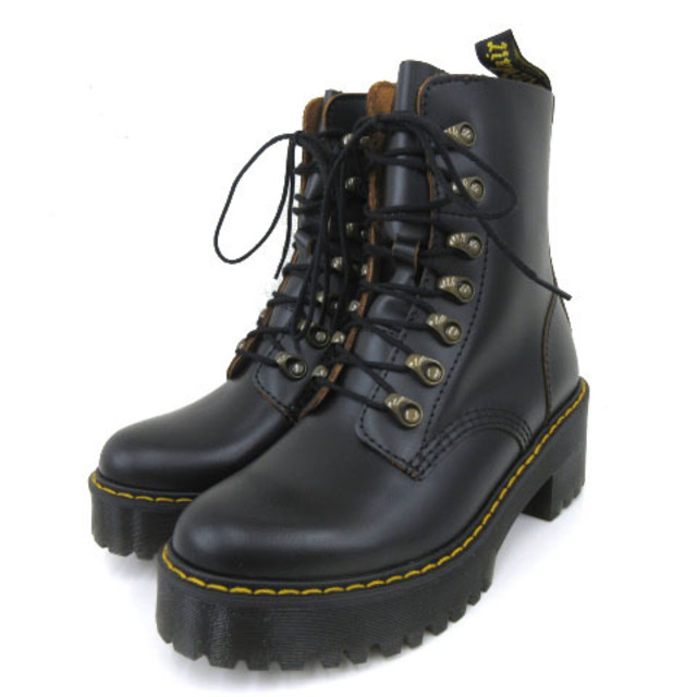 ドクターマーチン SANGUINE LEONA 7HOOK BOOT 黒 UK3