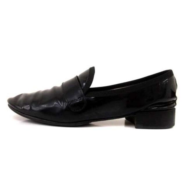 repetto(レペット)のレペット ローファー パンプス エナメル オペラシューズ 黒 37 23.3cm レディースの靴/シューズ(ローファー/革靴)の商品写真