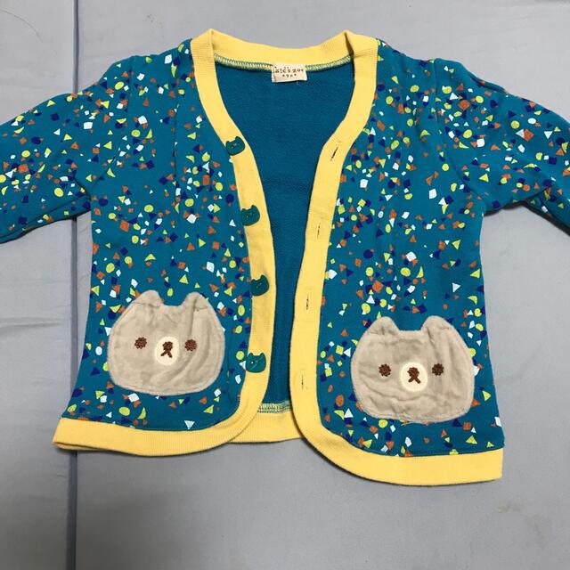 kid’s zoo(キッズズー)のカーディガン　90 キッズ/ベビー/マタニティのキッズ服男の子用(90cm~)(カーディガン)の商品写真