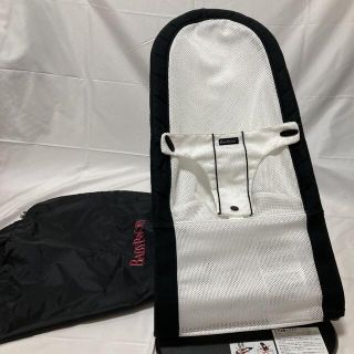 ベビービョルン(BABYBJORN)の【送料込•美品】ベビービョルン　バウンサー　メッシュ　カバー付き(その他)