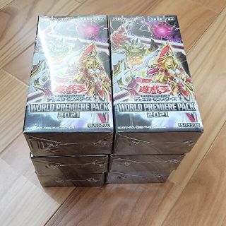 ユウギオウ(遊戯王)の遊戯王 WORLD PREMIERE PACK 2021 BOX 6box(Box/デッキ/パック)