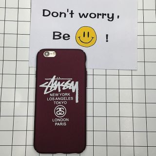 ステューシー(STUSSY)のstussy iPhoneケース 6.6s☆(iPhoneケース)