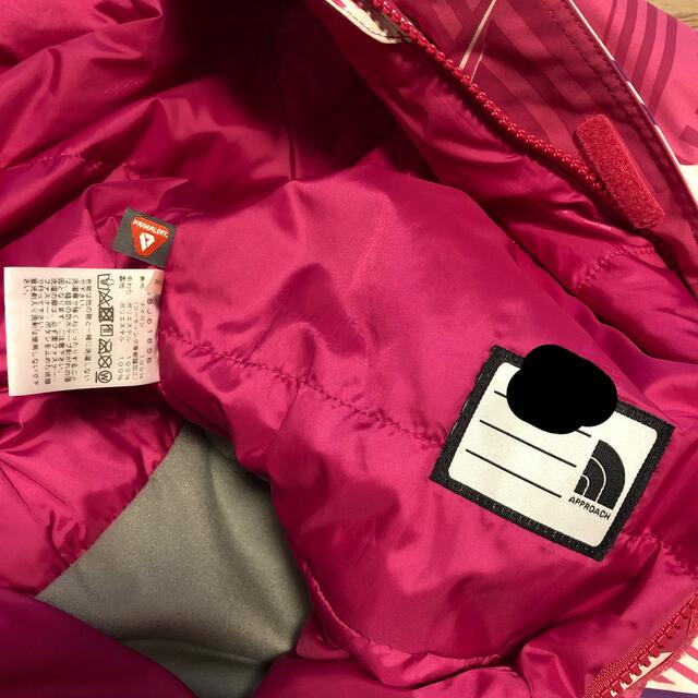 THE NORTH FACE(ザノースフェイス)のノースフェイス冬用つなぎ キッズ/ベビー/マタニティのキッズ服女の子用(90cm~)(その他)の商品写真