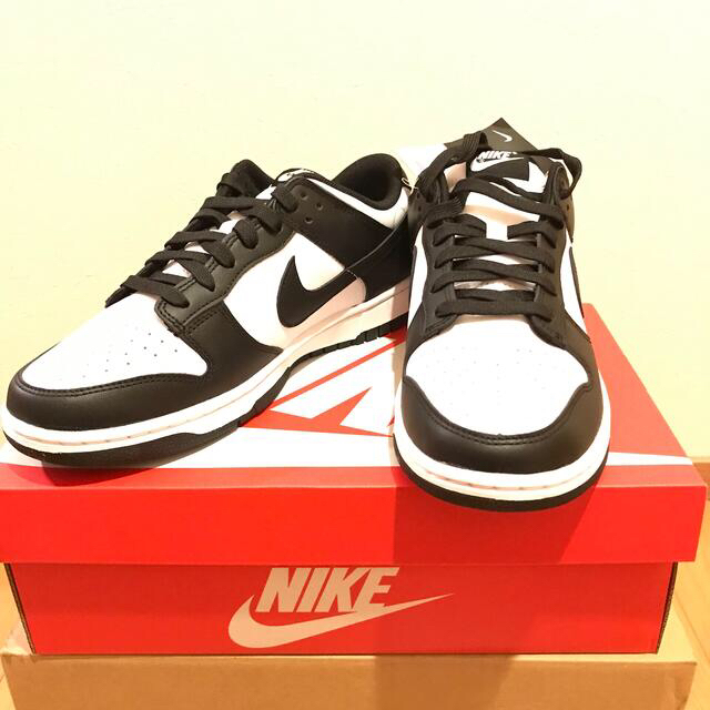 NIKE DUNK LOW RETRO "WHITE/BLACK" パンダ 27 2