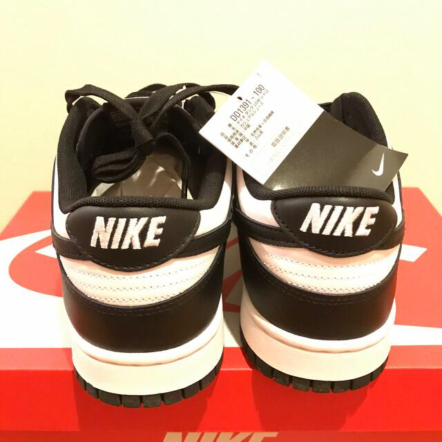 NIKE DUNK LOW RETRO "WHITE/BLACK" パンダ 27 3