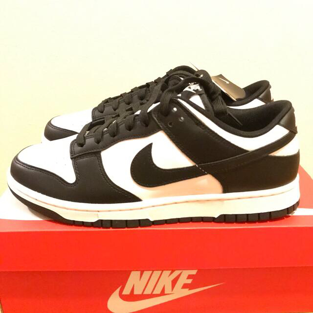 NIKE DUNK LOW RETRO "WHITE/BLACK" パンダ 27 4