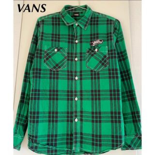 ヴァンズ(VANS)のyuki様専用VANS＊長袖チェックシャツ＊ネルシャツ＊green×black(シャツ)