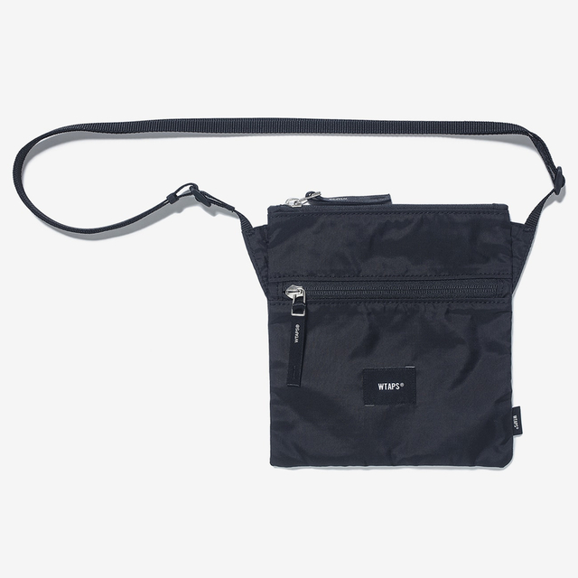 wtaps SLING POUCH NYLON black