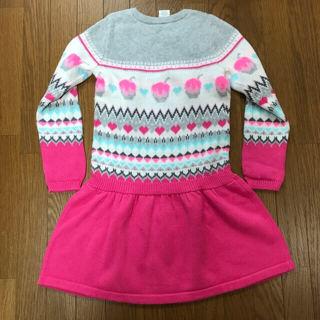 GYMBOREE(ジンボリー)の【新品】ニットワンピース　110㎝　ジンボリー キッズ/ベビー/マタニティのキッズ服女の子用(90cm~)(ワンピース)の商品写真