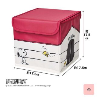 スヌーピー(SNOOPY)のsteady付録スヌーピードックハウス型収納ボックス(ファッション)